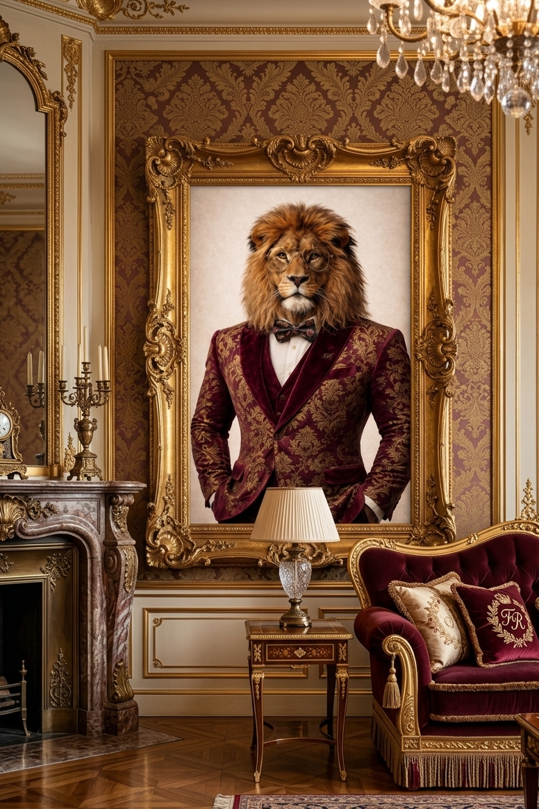 Rule Your Space – Majestic Lion Wall Art (Luxury 8K Download)